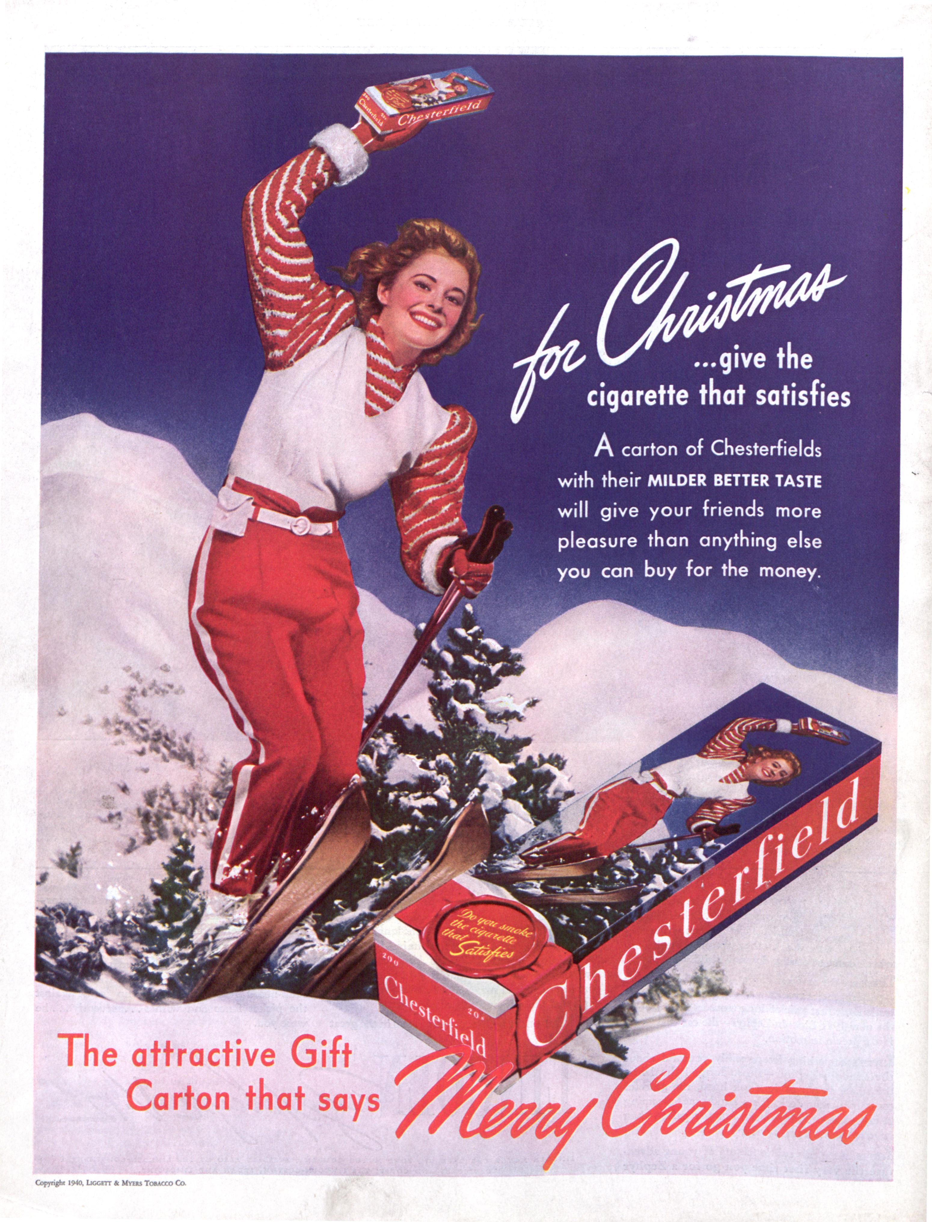 1940s cigarette ads