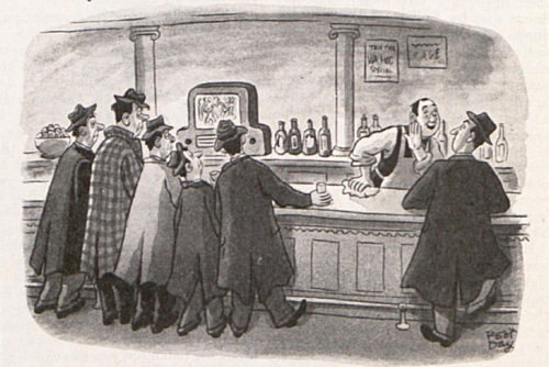 Cartoons A Man Walks Into A Bar The Saturday Evening Post