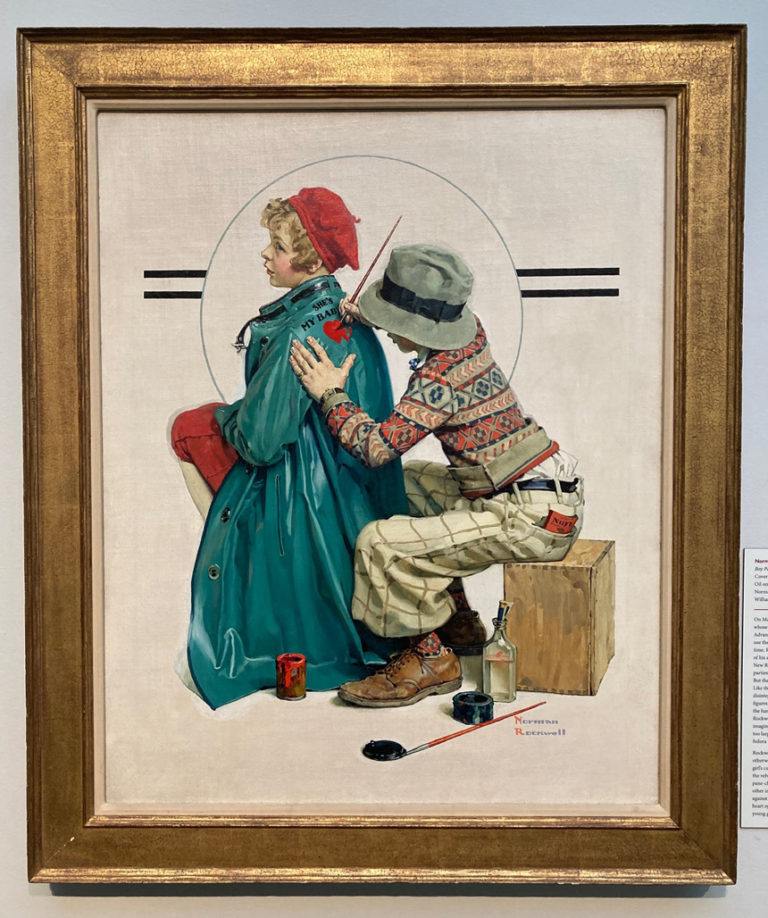 The Art Of The Post See A Side Of Norman Rockwell You Might Have