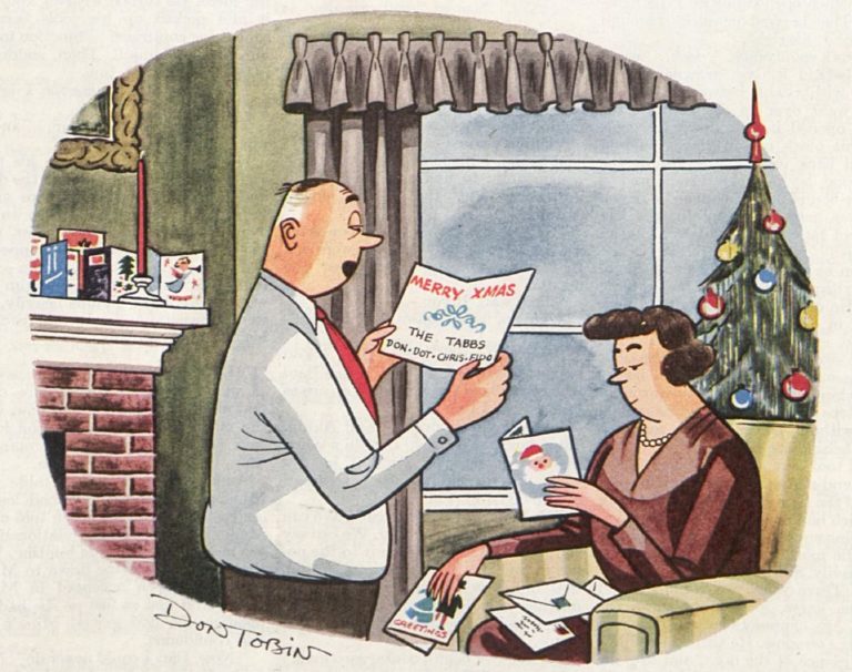 Vintage Christmas Cartoons 