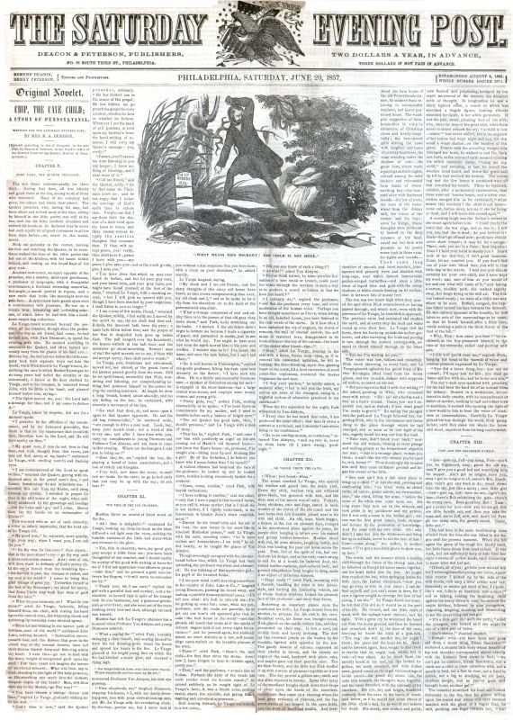 June 20, 1857 | The Saturday Evening Post