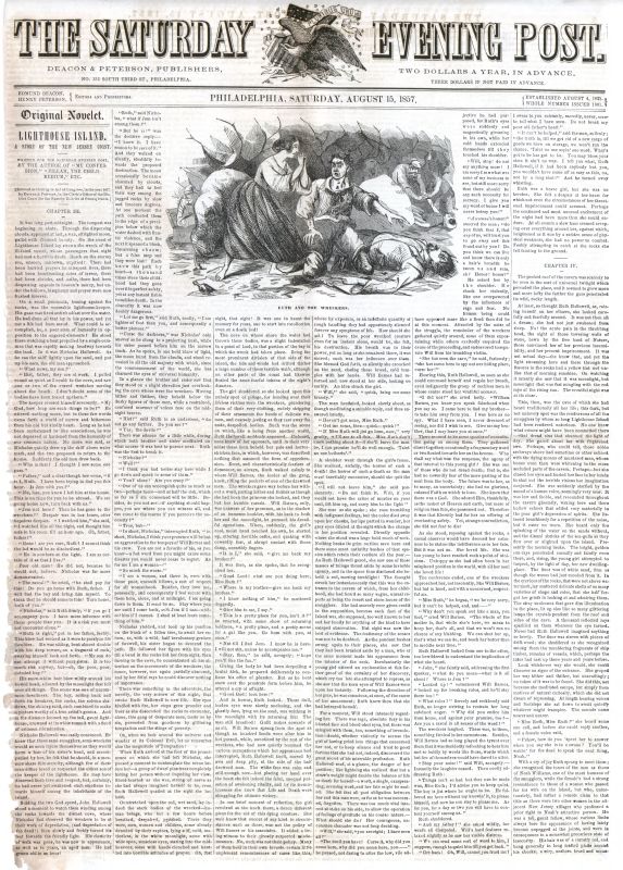 August 15, 1857 Archives | The Saturday Evening Post