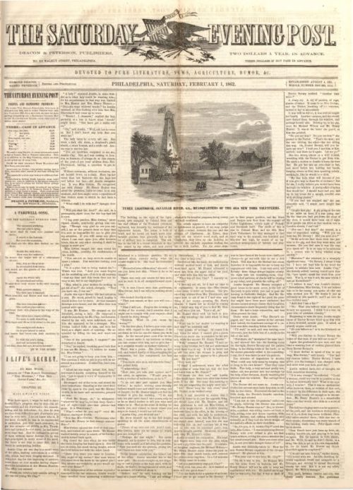 February 1, 1862 Archives | The Saturday Evening Post