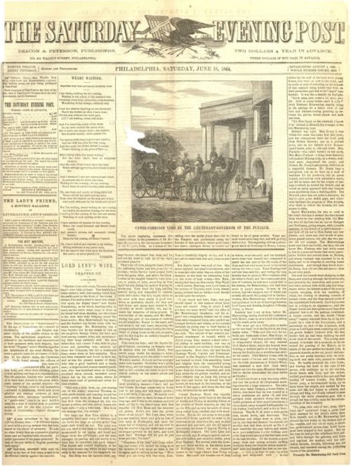 June 18, 1864 Archives | The Saturday Evening Post