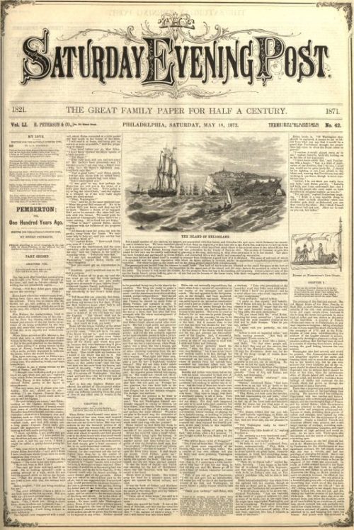 May 18, 1872 Archives | The Saturday Evening Post