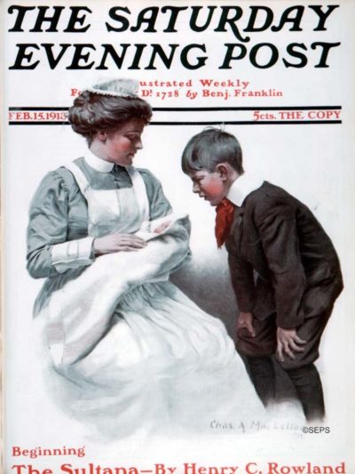 Nurse and Newborn | The Saturday Evening Post