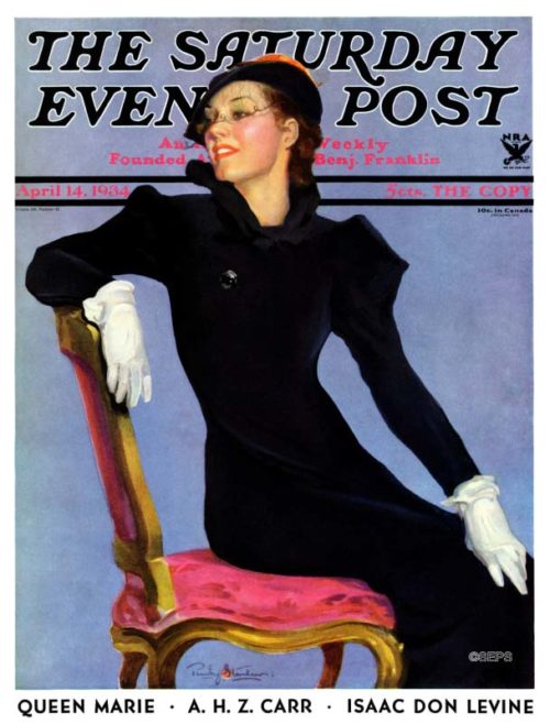 Woman in Black | The Saturday Evening Post