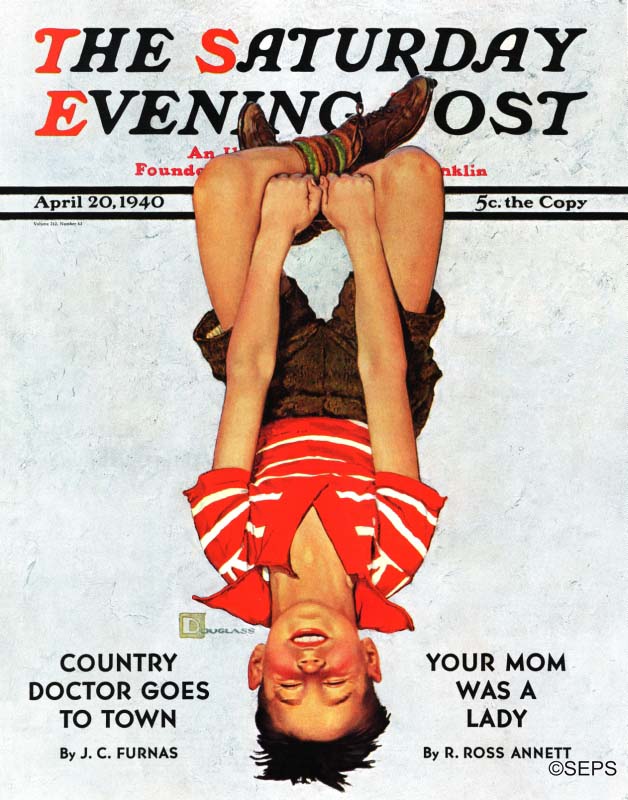 Hanging Upside Down | The Saturday Evening Post