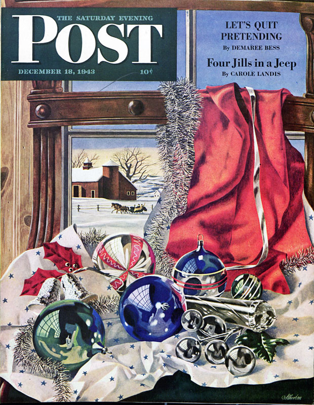 Tinfoil Ball Ornament  The Saturday Evening Post