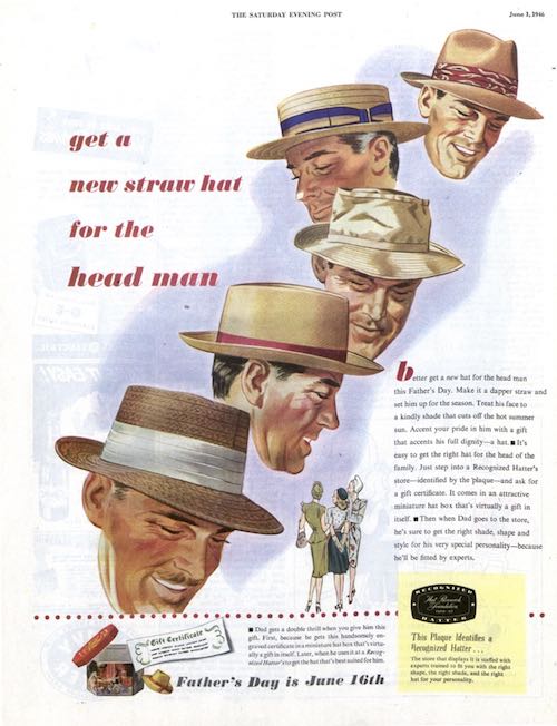 Vintage Advertising: 1940s Father’s Day Gifts | The Saturday Evening Post