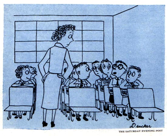 Cartoons: School Zone | The Saturday Evening Post