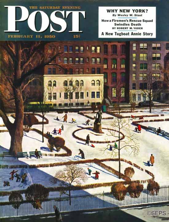 Cover Gallery: John Falter’s New York City | The Saturday Evening Post