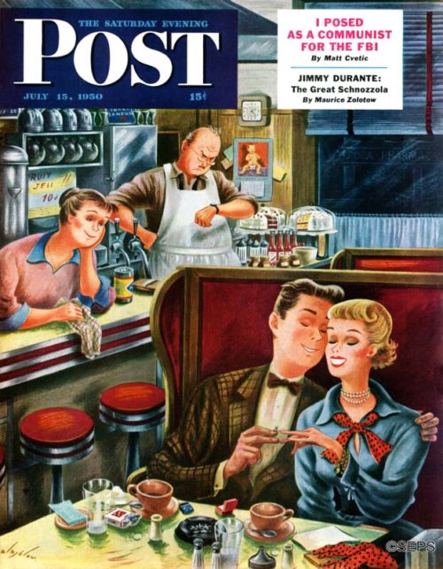 Diner Engagement | The Saturday Evening Post