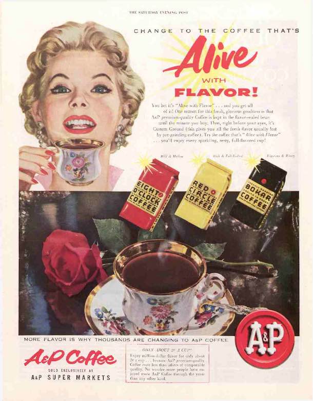 Vintage Ads: Coffee Talk 