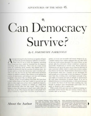 Can Democracy Survive? | The Saturday Evening Post