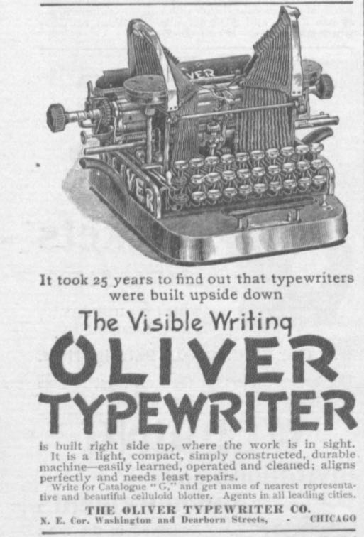 Vintage Ads: Happy 100th Birthday to the Typewriter | The Saturday ...