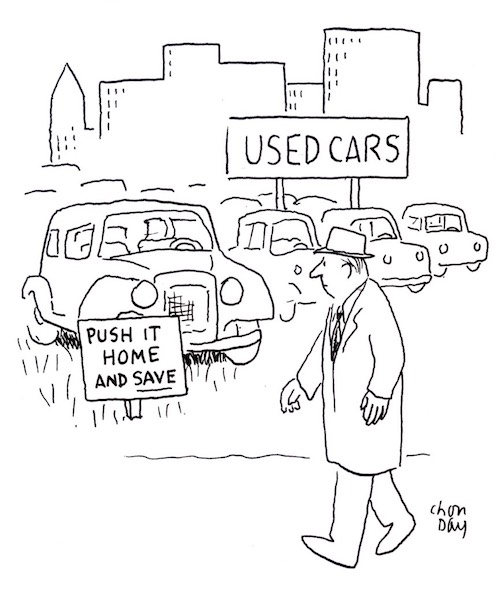 Cartoons: Car-Free Day | The Saturday Evening Post