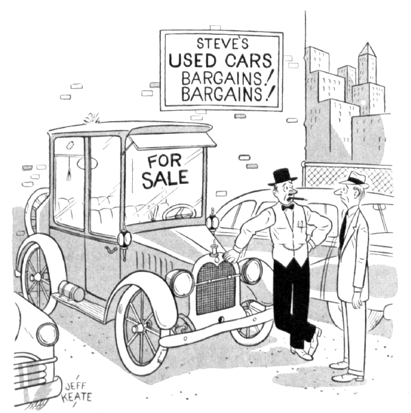 Cartoons: Used Cars | The Saturday Evening Post