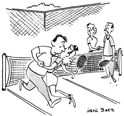 Cartoons: Tennis, Anyone? | The Saturday Evening Post