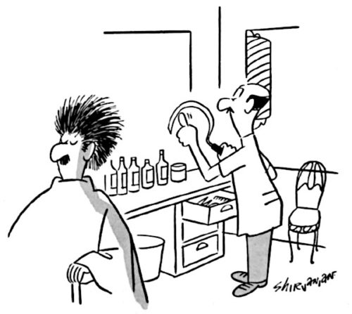 Cartoons: Barber Banter | The Saturday Evening Post