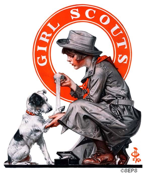 Girl Scout The Saturday Evening Post