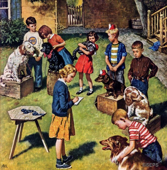 Backyard Dog Show | The Saturday Evening Post