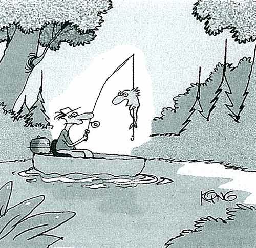 Cartoons: Fishing Fun | The Saturday Evening Post