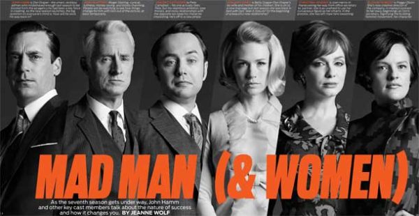 Exclusive Interview with the Cast of AMC's Mad Men | The Saturday ...