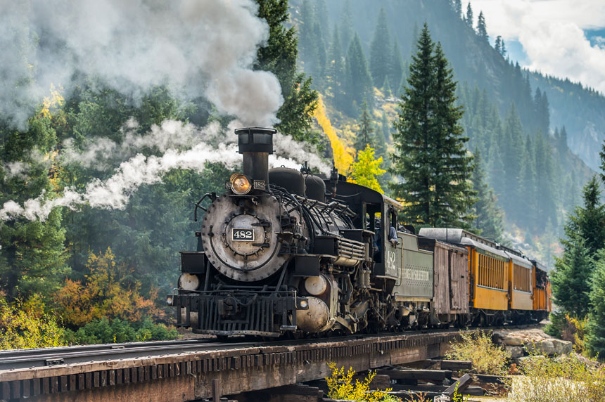 steam train tours 2022