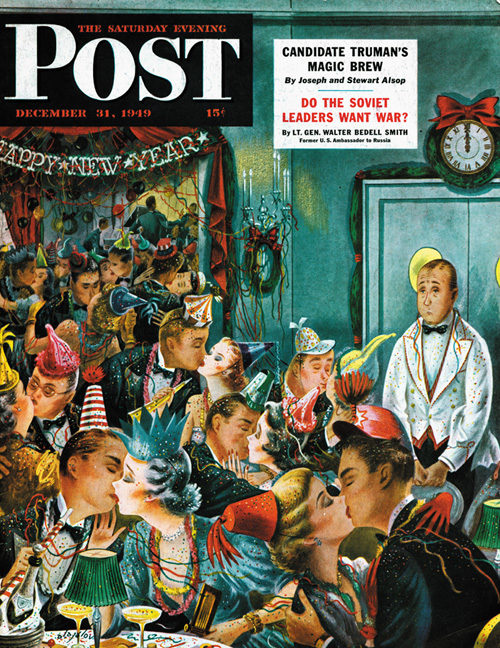 Classic Covers: Welcome, New Year | The Saturday Evening Post