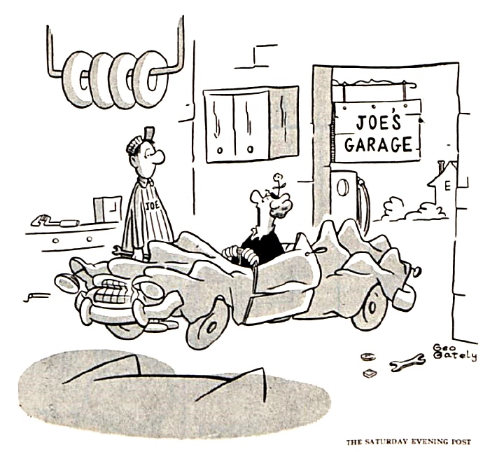 Cartoons: Maddening Mechanics | The Saturday Evening Post